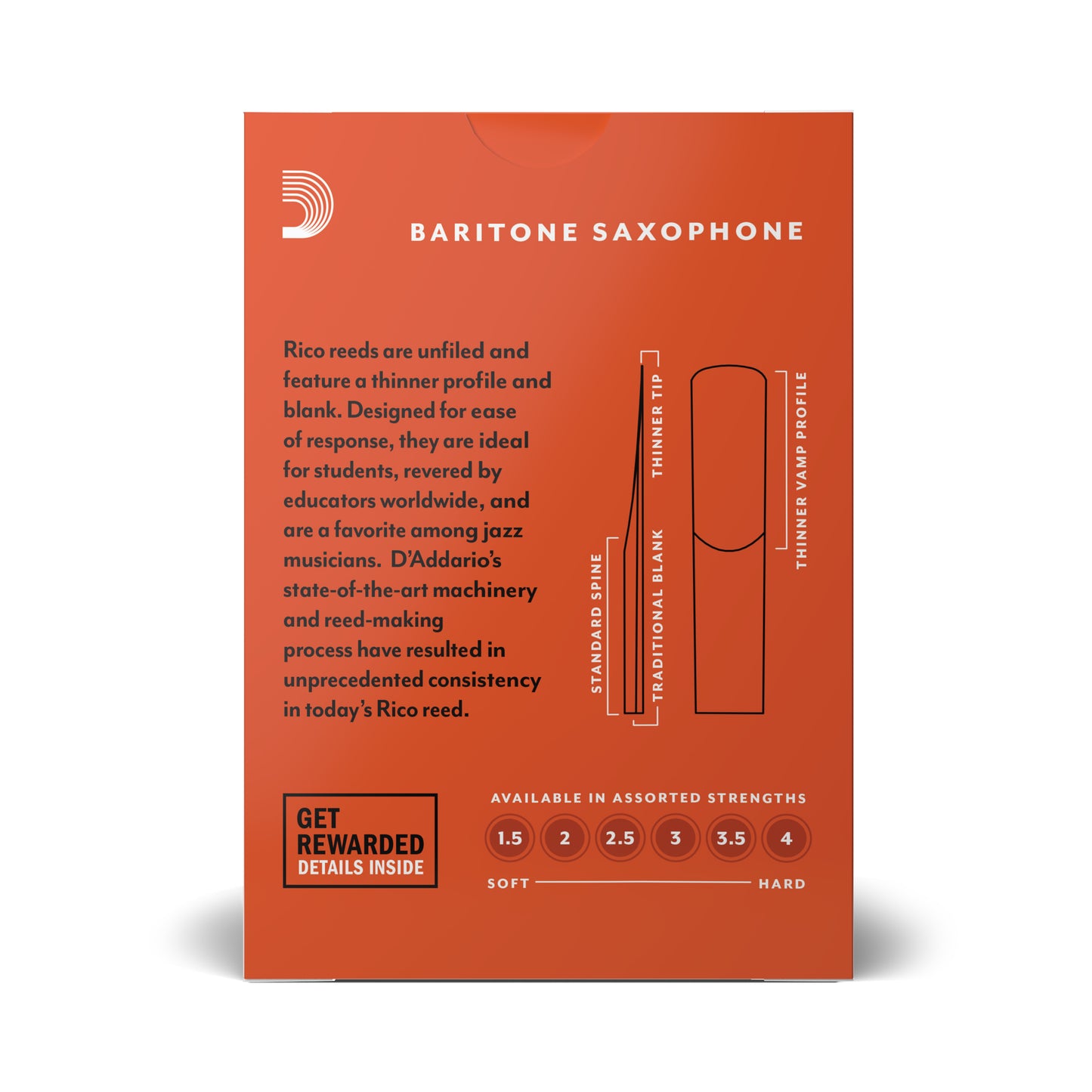 Rico Baritone Saxophone Reed
