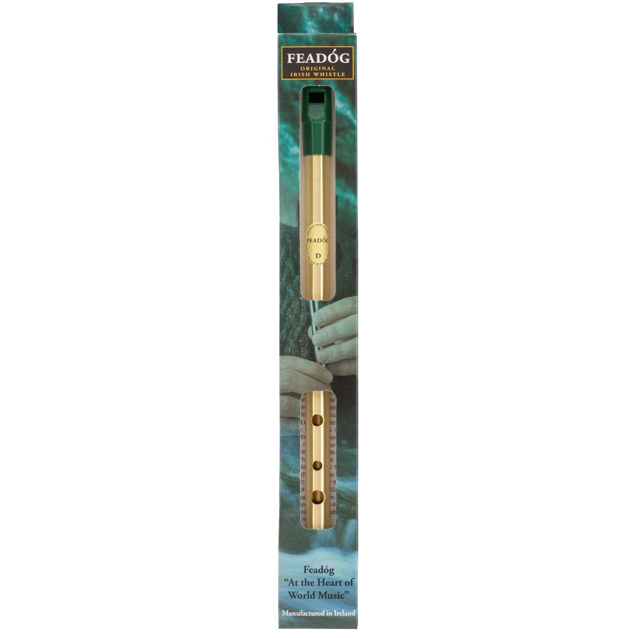 Feadog Original Irish Whistle (Brass D)