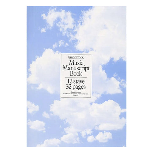 Music Manuscript Book