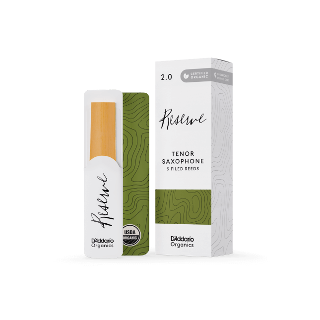 D'Addario Organic Reserve Tenor Saxophone Reed