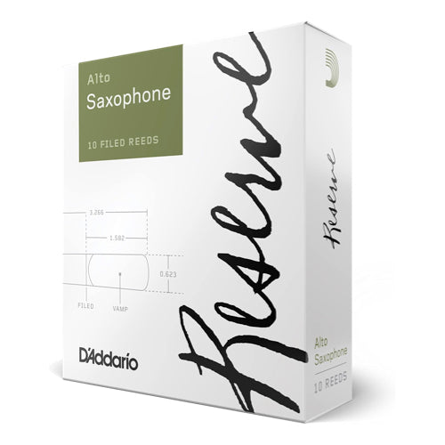 Rico Reserve Alto Saxophone Reeds, Pack of 10