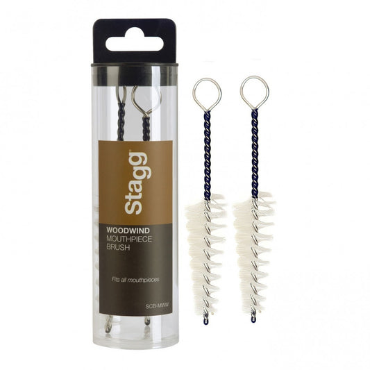 Stagg Woodwind Mouthpiece Brush Set of 2