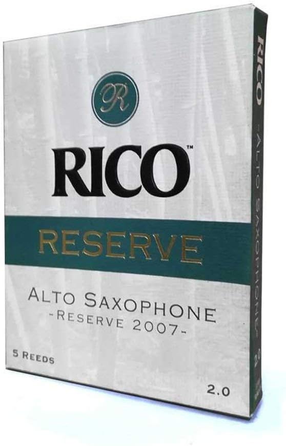 Rico Reserve Alto Saxophone Reeds, Pack of 5 image 0