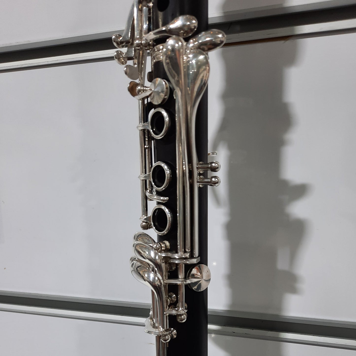 Buffet E13 Bb Clarinet - Repadded White Leather