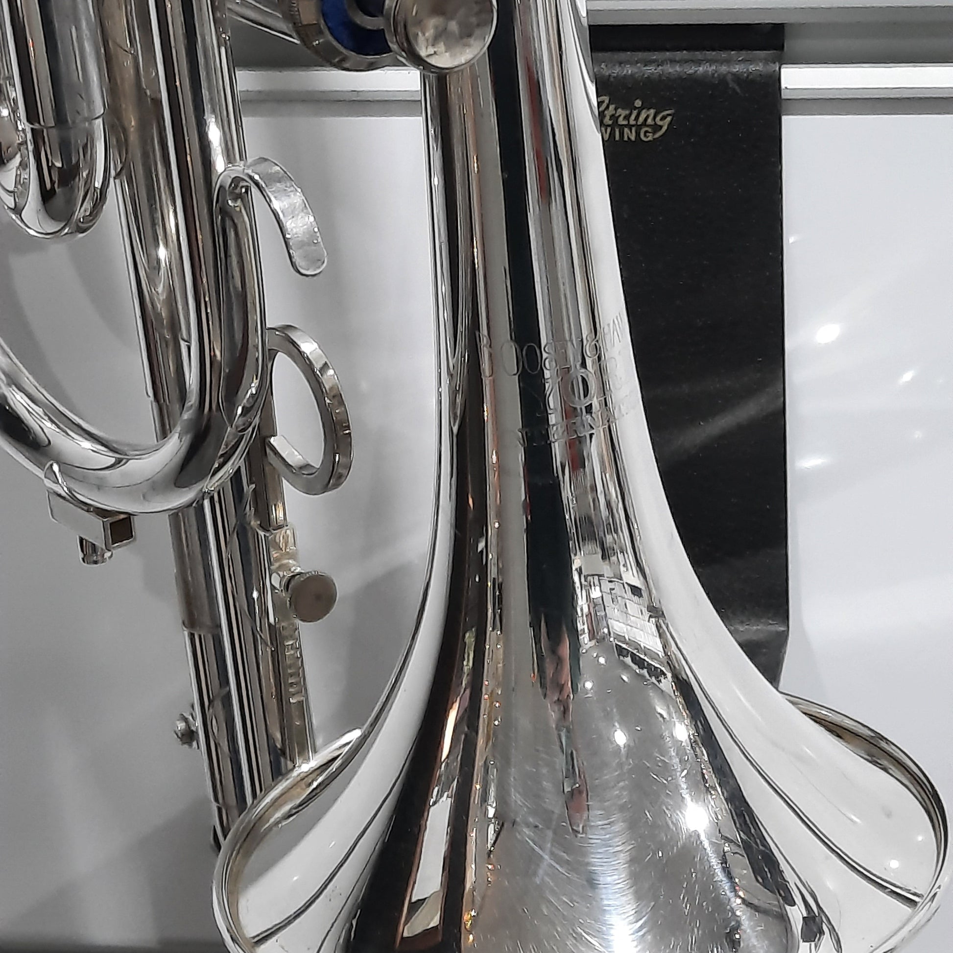 Boosey & Hawkes logo on Bb Cornet