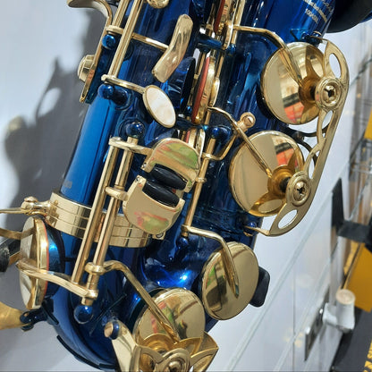 Elkhart Blue Alto Saxophone 100ASBL