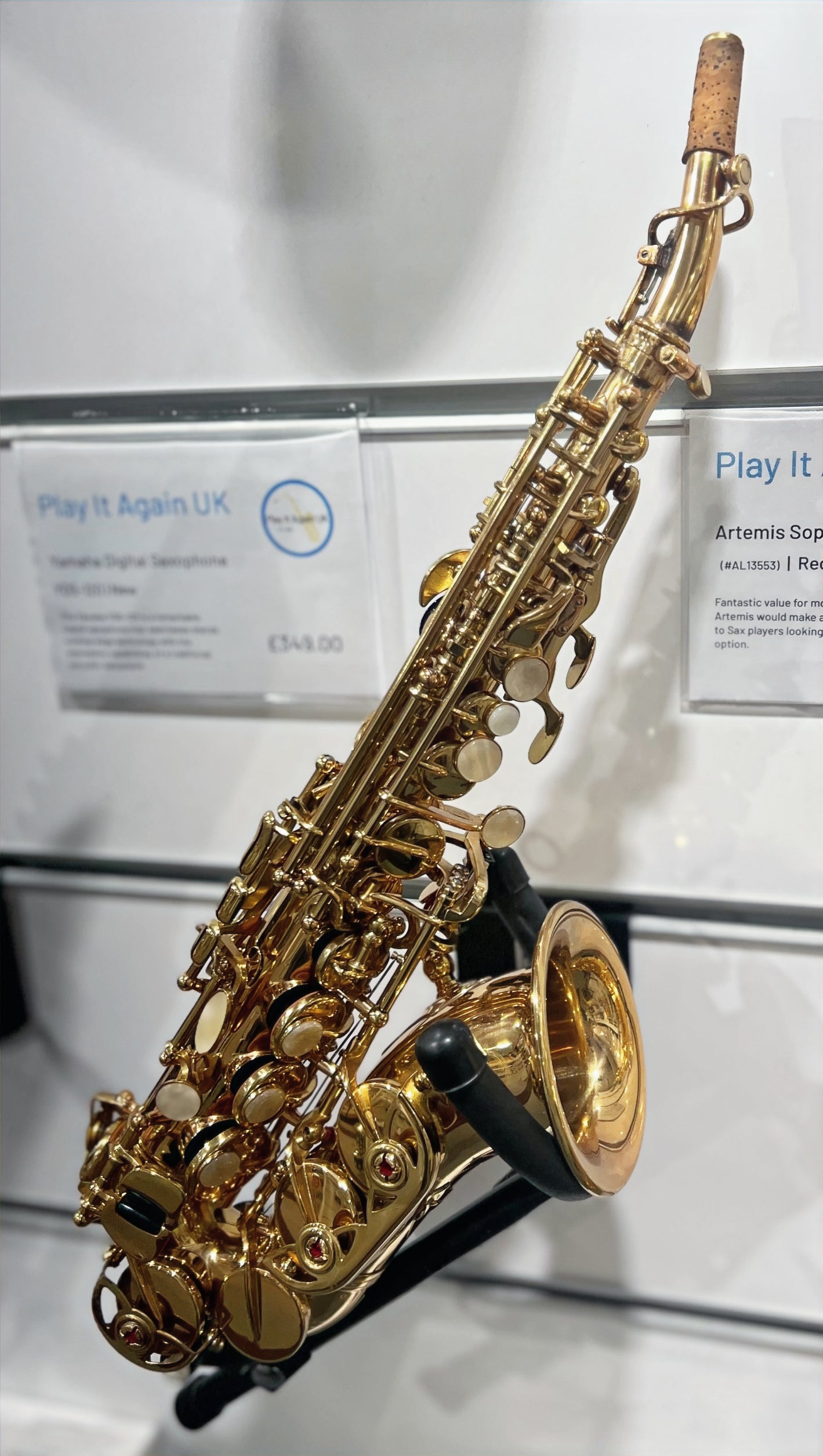 Artemis Curved Soprano Saxophone image 0