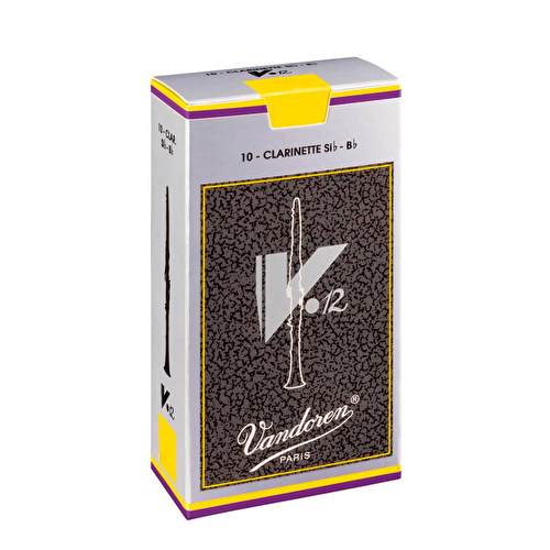 Vandoren V12 Alto Saxophone Reeds, Box of 10 image 0