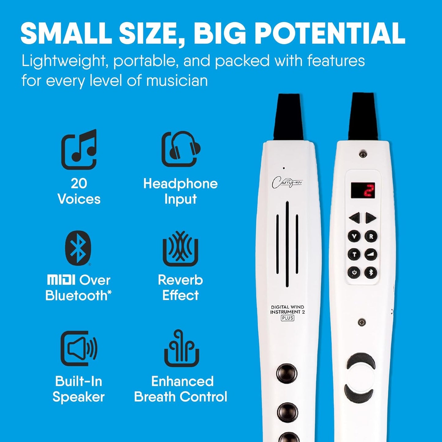 Carry On Digital Wind Instrument 2 PLUS