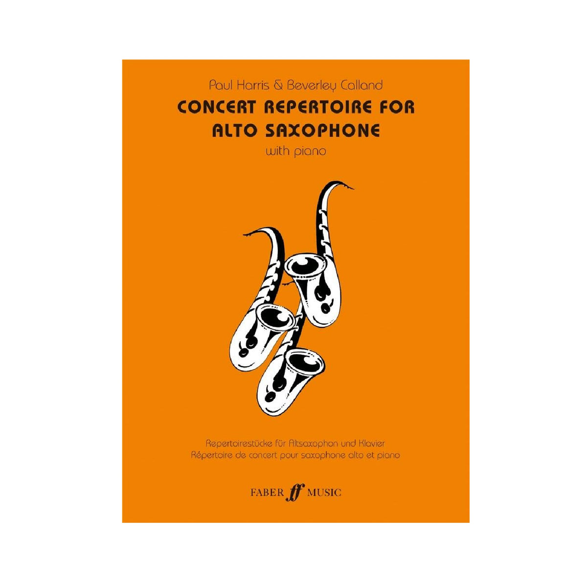 Concert Repertoire For Alto Saxophone with Piano