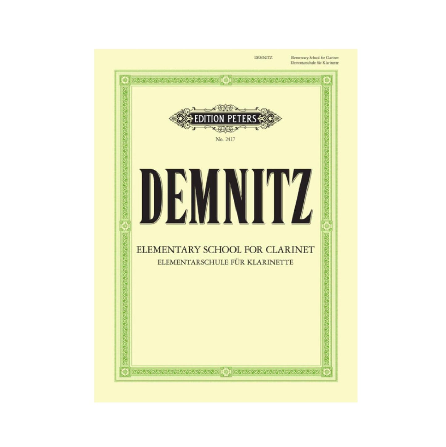 Demnitz Elementarschule Clarinet Studies