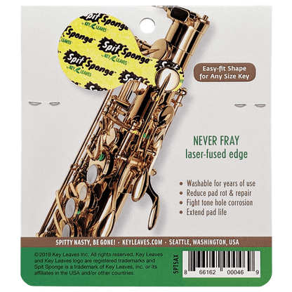 Key Leaves Spit Sponge