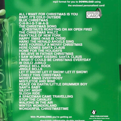 Playalong Clarinet Christmas Hits