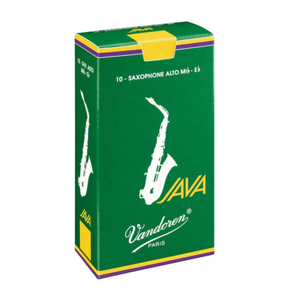 Vandoren JAVA Green Alto Saxophone Reed
