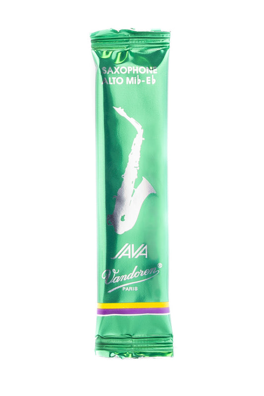 Vandoren JAVA Green Alto Saxophone Reed