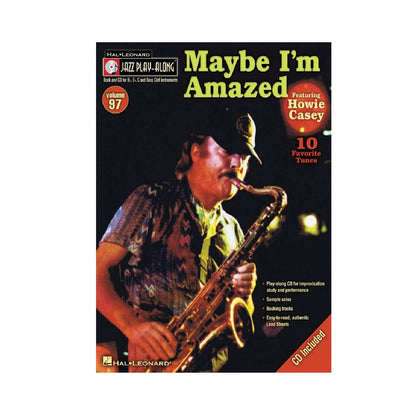 Maybe I'm Amazed Jazz Play-Along Book & CD featuring Howie Casey