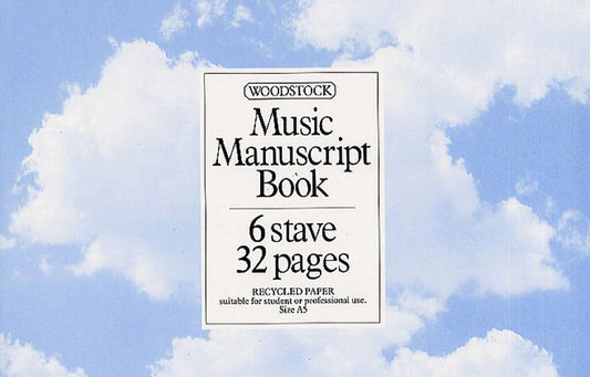 Music Manuscript Book