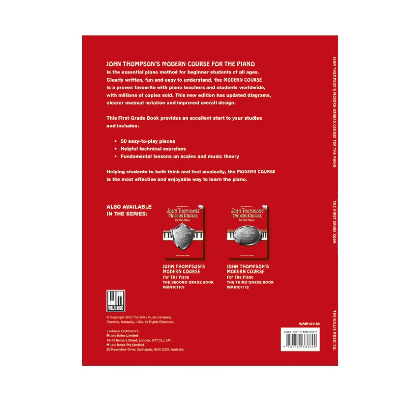John Thompson's Modern Course for the Piano - The First Grade Book