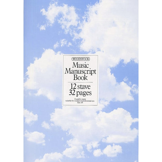 Music Manuscript Book