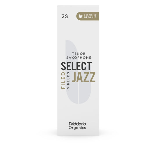 D'Addario Jazz Select Filed Tenor Saxophone Reed