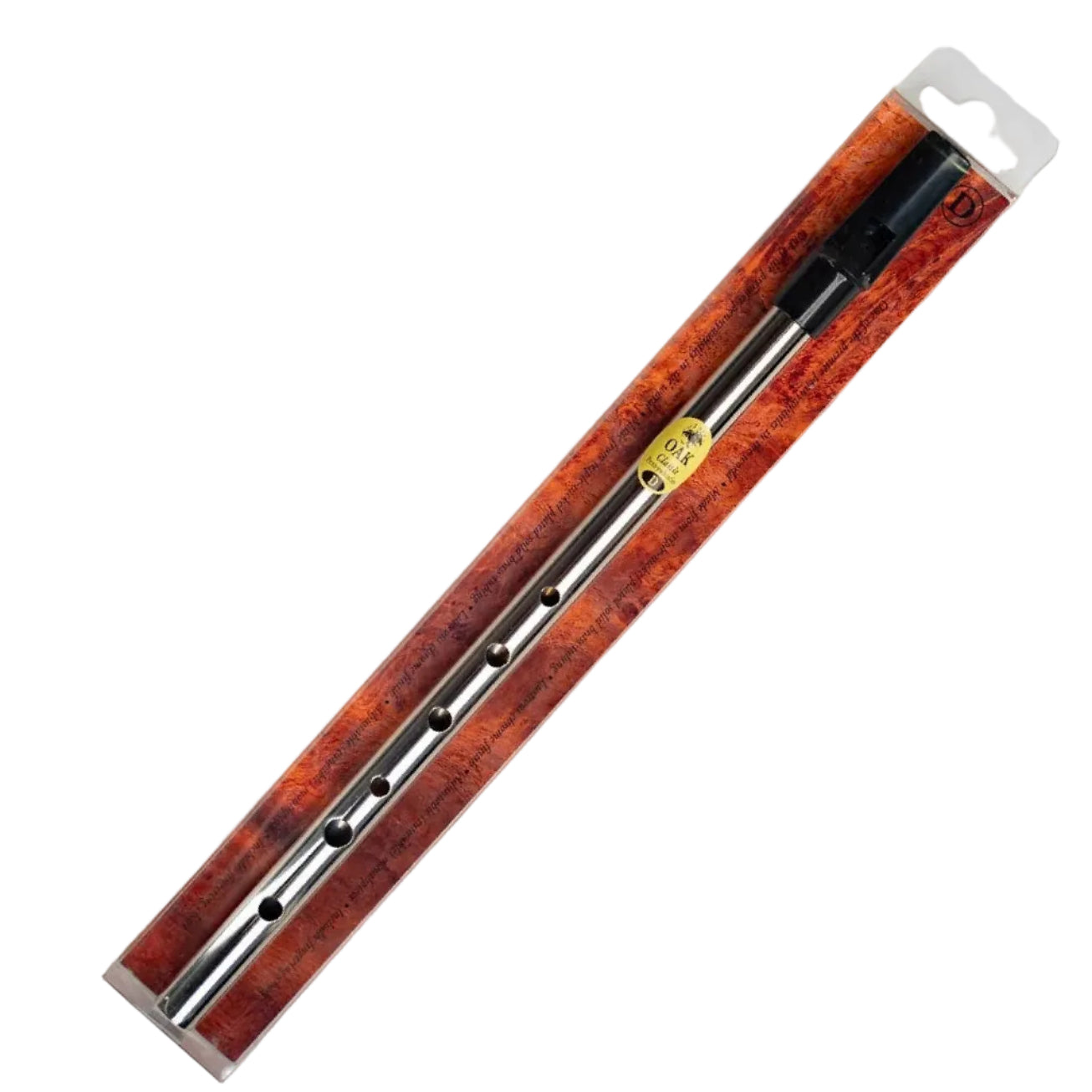 Oak Classic Irish Whistle (D)