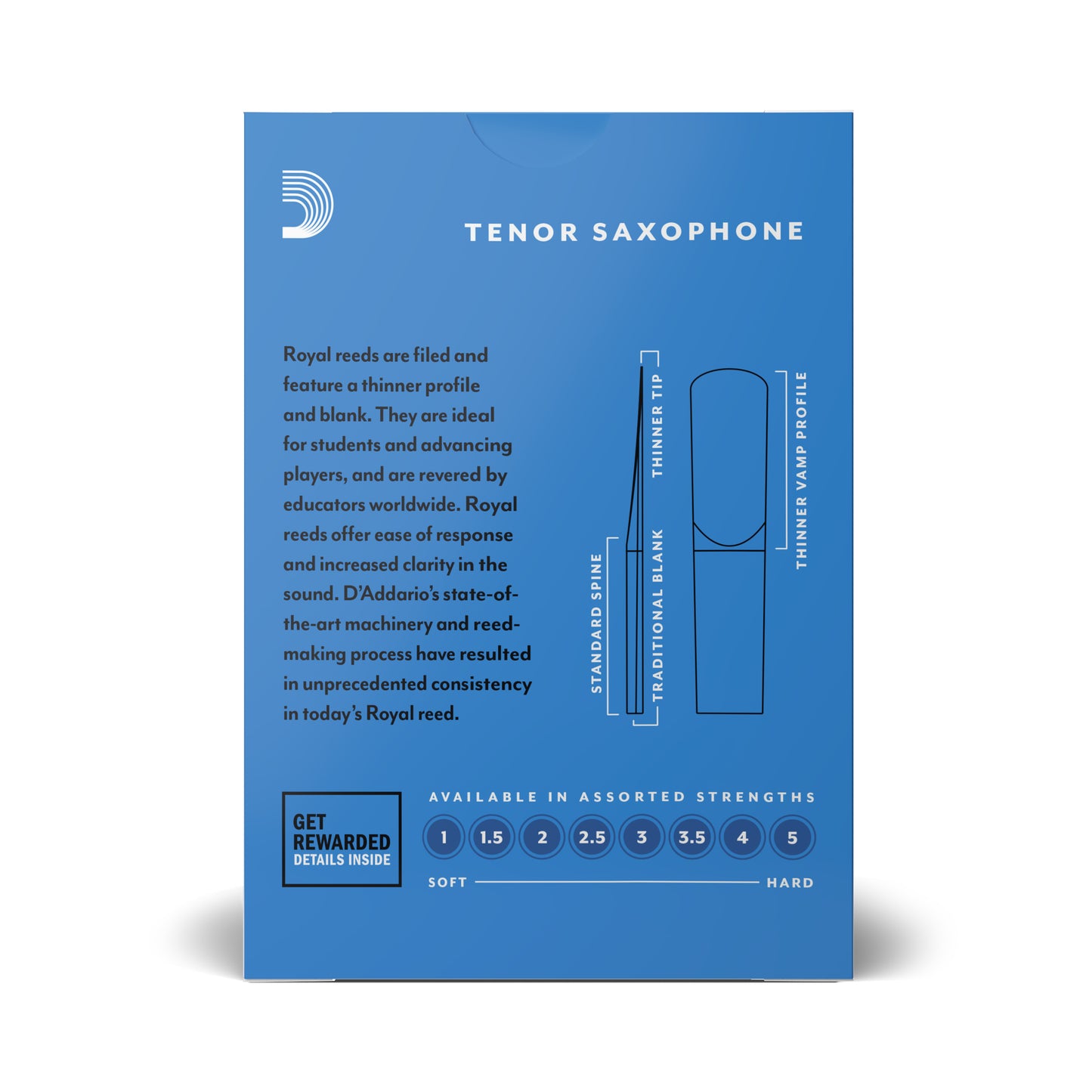 Royal Tenor Saxophone Reed