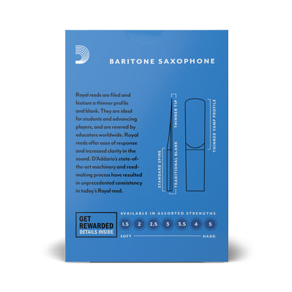 Royal Baritone Saxophone Reed