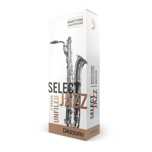 D'Addario Jazz Select Unfiled Baritone Saxophone Reed