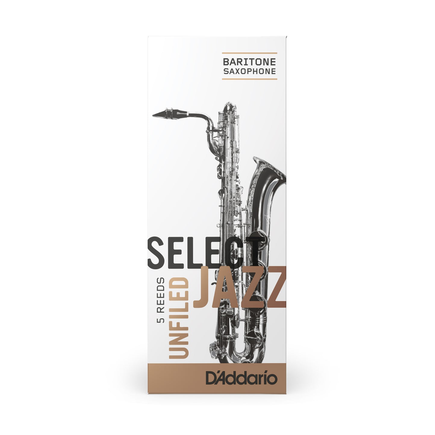 D'Addario Jazz Select Unfiled Baritone Saxophone Reed