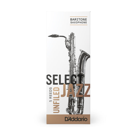 D'Addario Jazz Select Unfiled Baritone Saxophone Reed