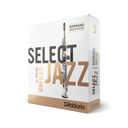 D'Addario Jazz Select Unfiled Soprano Saxophone Reed
