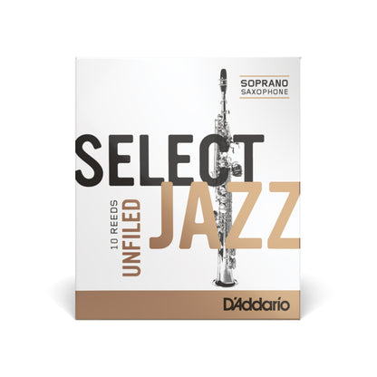 D'Addario Jazz Select Unfiled Soprano Saxophone Reed