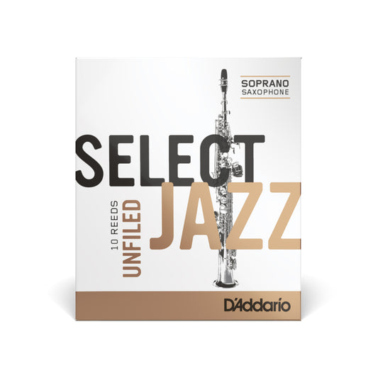 D'Addario Jazz Select Unfiled Soprano Saxophone Reed