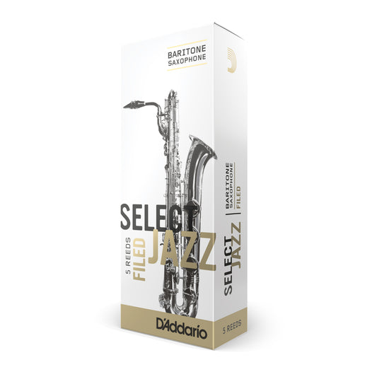 D'Addario Jazz Select Filed Baritone Saxophone Reed