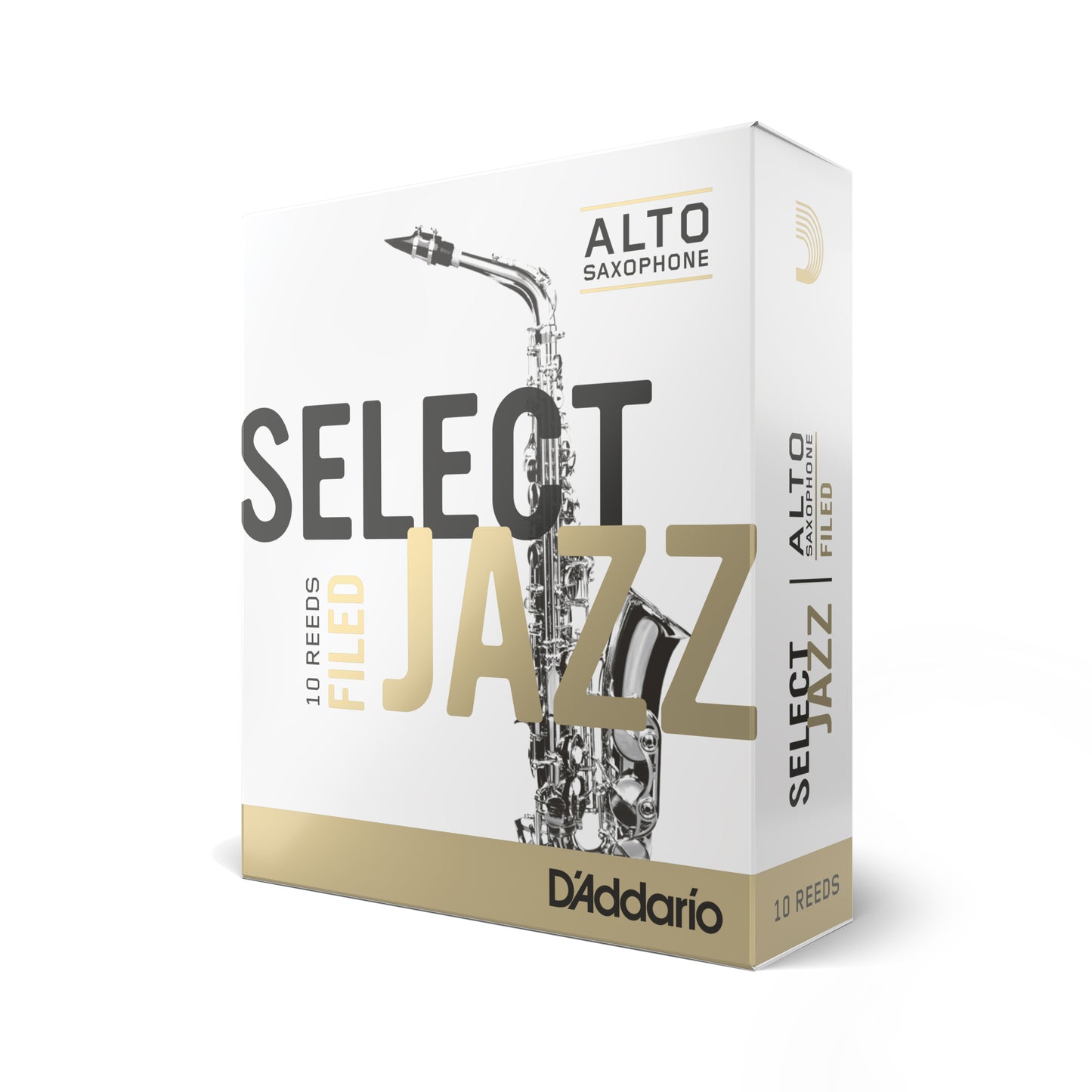 D'Addario Jazz Select Filed Alto Saxophone Reed