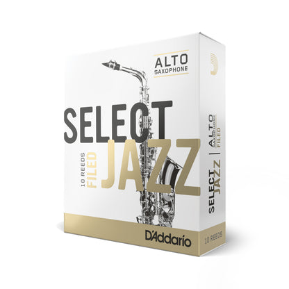 D'Addario Jazz Select Filed Alto Saxophone Reed
