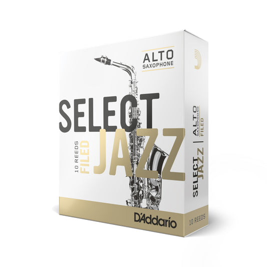 D'Addario Jazz Select Filed Alto Saxophone Reed