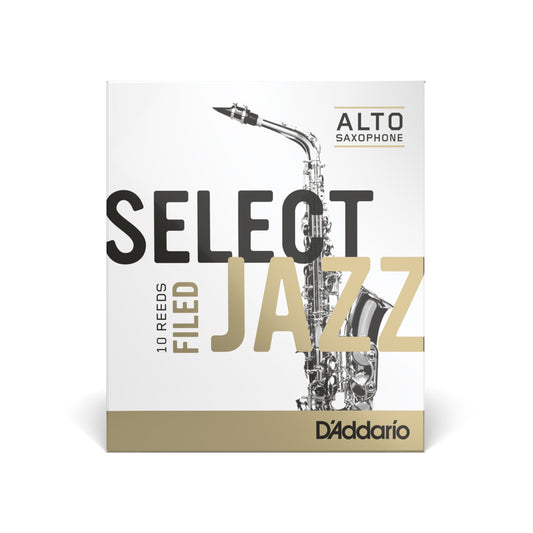 D'Addario Jazz Select Filed Alto Saxophone Reed