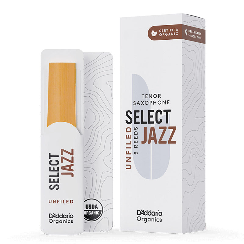D'Addario Jazz Select Unfiled Tenor Saxophone Reed
