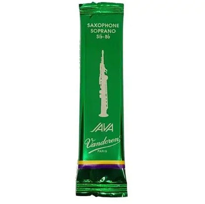 Vandoren JAVA Green Soprano Saxophone Reed