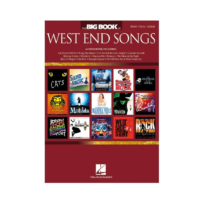 The Big Book of West End Songs for Piano/Voice/Guitar