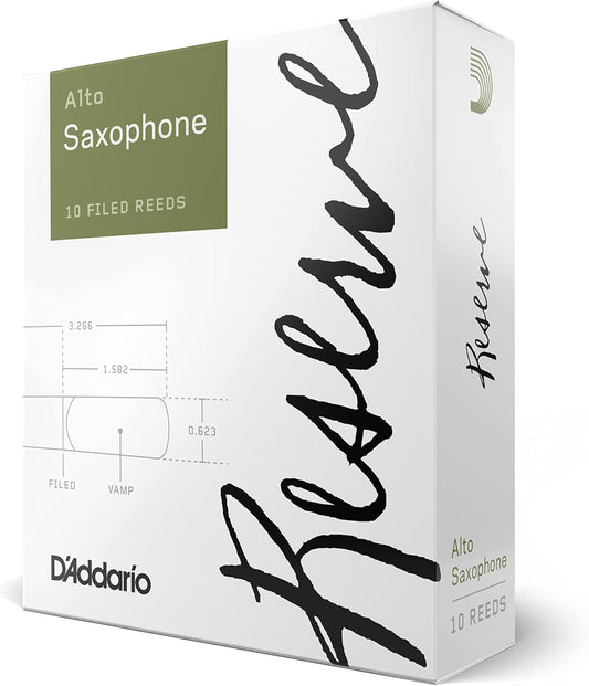 Rico Reserve Alto Saxophone Reeds, Pack of 10 image 0