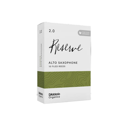 D'Addario Organic Reserve Alto Saxophone Reeds