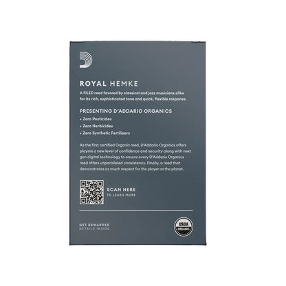 Royal Hemke Organic by D'Addario Alto Saxophone Reed