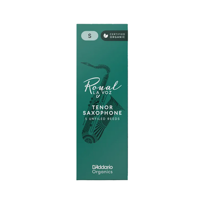 Royal La Voz Organic by D'Addario Tenor Saxophone Reed