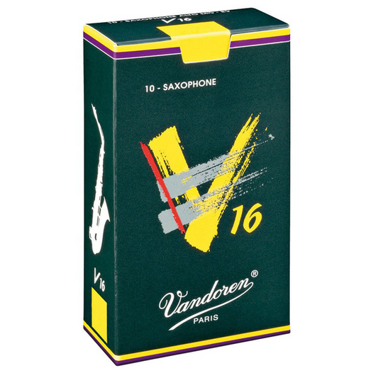 Vandoren V16 Alto Saxophone Reeds, Box of 10 image 0